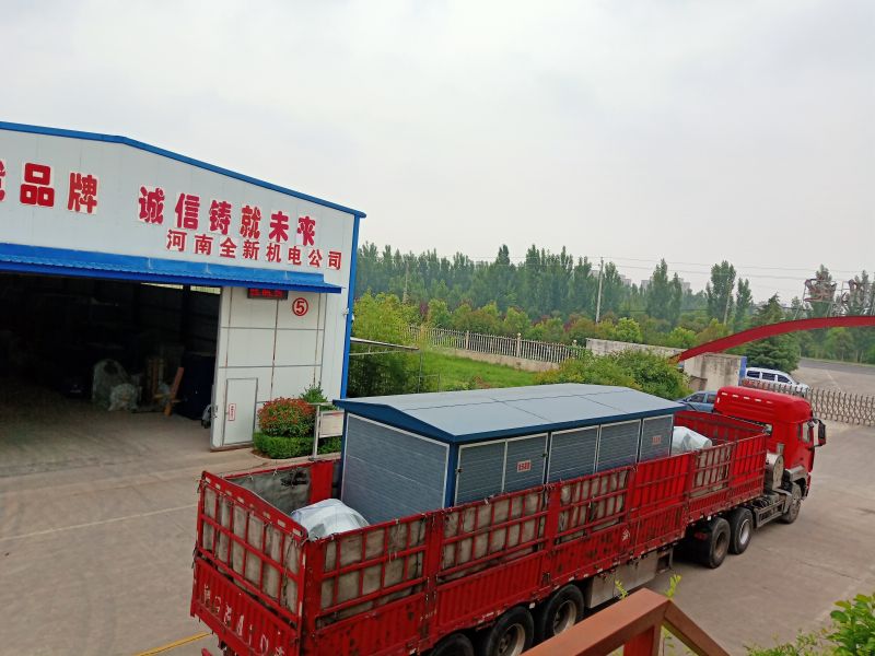  正（zhèng）壓防爆電機和箱變發貨